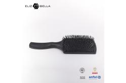 China Curved Wave Scalp Massage Hair Brush Square Hollow Curved Vented Styling Hair Brush supplier
