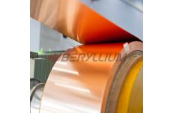 China QBe1.9Ti Beryllium Copper Alloy Strips 0.15mmx200mm Mechanical Electrical supplier