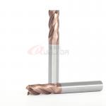 8mm 5/16 Radius End Mill 35 Degree Helix Copper Coating for sale