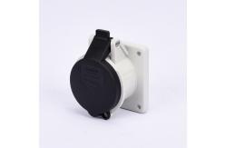 China 4P 16A IP44 500V Industrial Panel Mounted Socket supplier