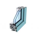 China Anodized Aluminum Door Extrusions / Double Layer Tempered Glass Aluminum Structural Framing factory