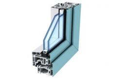 China Anodized Aluminum Door Extrusions / Double Layer Tempered Glass Aluminum Structural Framing supplier