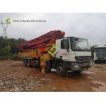 In 2016 Sany Heavy Industry Mercedes-Benz Used Concrete Pump Truck 62 Meters for sale