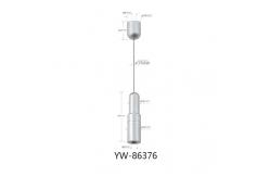 China Double Mini Hook End Galvanized Steel Security Cable With Two Legs YW86375 supplier