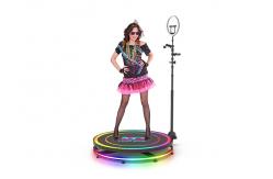 China Trackstar 360 Photo Booth Selfie Ipad Photobooth Magic Spinning Track Video Booth supplier