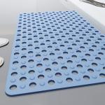 Drain Holes Square Bathroom Tub Mats For Stand Up Showers for sale