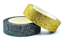 China 20mm Easy Tearing Glitter Masking Tape For Decoration supplier