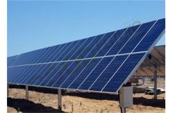 China GPS Input Single Axis Solar Tracker 60 Degree Solar Energy Tracking System supplier