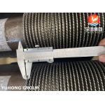 HFW Helical Spiral Serrated Finned Tube For Radiator Heat Exchanger