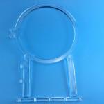 Customize Clear Quartz Apparatus Tray For Silicon Wafers 2.2g/cm3 Density for sale
