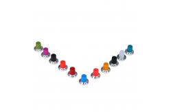 China Custom Round Knobs With Custom Shaft Length For Potentiometers supplier
