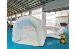 China Single Tunnel Clear Inflatable Crystal Bubble Tent For Garden supplier