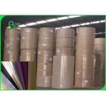 0.3mm - 0.8mm Good Memorability Washable Kraft Paper Color Customizable For Bags for sale