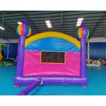 Multi Color Ice Cream Truck Inflatable Bounce Houses for sale