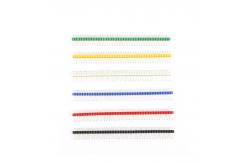China Colored 40 Pins 2.54mm Single Row  Straight Pin Header Male Connector Strip for Arduino supplier