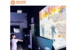 China Interactive Wall Games With 3D Mapping Projection Technology For Somatosensory Game supplier