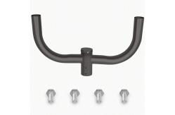 China 180 Degree Bullhorn Light Pole Bracket 5in Bull Horn Mounting Bracket supplier