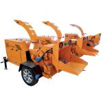 Diesel Mobile Tree Branch Garden Wood Crushing Machine for sale