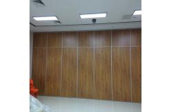 China Conference Room Fire Resistant Folding Sliding Movable Acoustic Partition Walls supplier