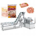 Frozen Food Granule Packing Machine Chicken Wings Chicken Feet Packaging for sale