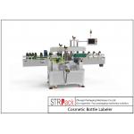 High Precision Double Sides Juice Bottle Labeling Machine With Advanced Technology for sale