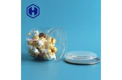 China Dried Pork Beef Jerky Clear Plastic Cans Leak Proof 540ml 99mm supplier