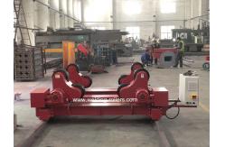 China 150 Ton Welding Pipe Rollers Self Aligning With Wireless Hand Control supplier
