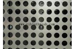China 0.5mm Thickness Round Hole  Perforated Metal Mesh 2m Length 1m Width supplier