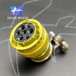 ZH23 Series  Environmental Resistance Bayonet Electrical Connector , ZH23-7/22P-8-B for sale