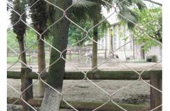 China Wear Resisting Stainless Steel Wire Rope Mesh For Protecting Zoo Animals supplier