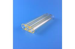 China Samarium Doped Quartz Flow Tube supplier