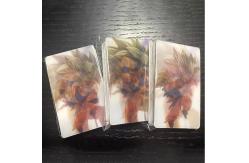 China Custom 2 Images Flip Funny Lenticular 3d Picture Business Card Lenticular 3D Card supplier