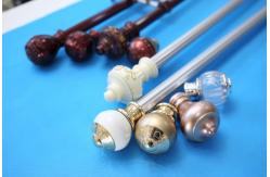 China Window Decorative Galvanized Pipe Curtain Rod 6.7 Metre 26mm supplier