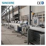 China Customized color Pipe Spiral Plastic Extruder including installed power 180600KW designed for plastic pipe extrusion performance for sale