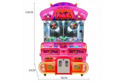 China Operated system Coin Uoperated Claw Machine Arcade Double People Clip Prize Machine supplier