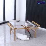 PVC Plastic Board Collapsible Sliding Table Saw For Woodworking for sale