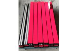 China 4' Rubber Conveyor Impact Bars Conveyor Abrasive Impact Extension Bar supplier