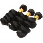 100% Human Virgin Peruvian Human Hair Weave Double Weft No Shedding