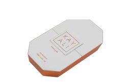 China Fashion Orange Perfume Packaging Box Custom UV Coating Surface supplier