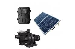 China High Pressure Solar Powered Water Pump With MPPT Controller For Salt Water supplier
