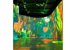 China Immersive Visual Projection Projector Short-Throw Laser Projector supplier