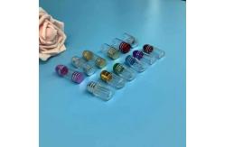 China 2ml Capsule Packaging Bottles Hot Stamping 11mm Small Pill Jars supplier