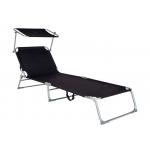 BSCI Outdoor Folding Reclining Beach Sun Patio Chaise Lounge Chair Pool Lawn Lounger for sale