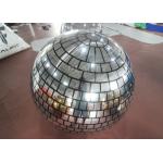 PVC Giant Dazzling Hanging Disco Balls KTV DJ Inflatable Mirror Disco Ball for sale