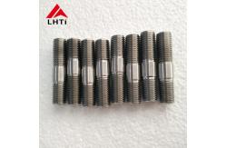 China 8mm / 10mm Titanium Stud Bolts With Hex Lock Nuts For Chemical supplier