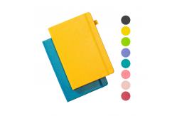 China Embossed Pu Leather Spiral Notebook Printing Custom Logo Journals supplier