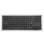 USB PS2 Ruggedized Keyboard Military Industrial 85 Keys IP67 With Touchpad for sale