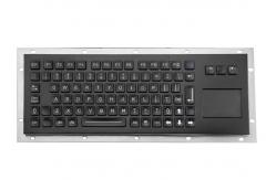 China USB PS2 Ruggedized Keyboard Military Industrial 85 Keys IP67 With Touchpad supplier