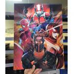 Marvel Art Prints 3D Lenticular Poster For Living Room Boy Bedroom Gift for sale