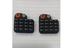 China Communication Intercom Custom Silicone Button With 2D Drawings supplier